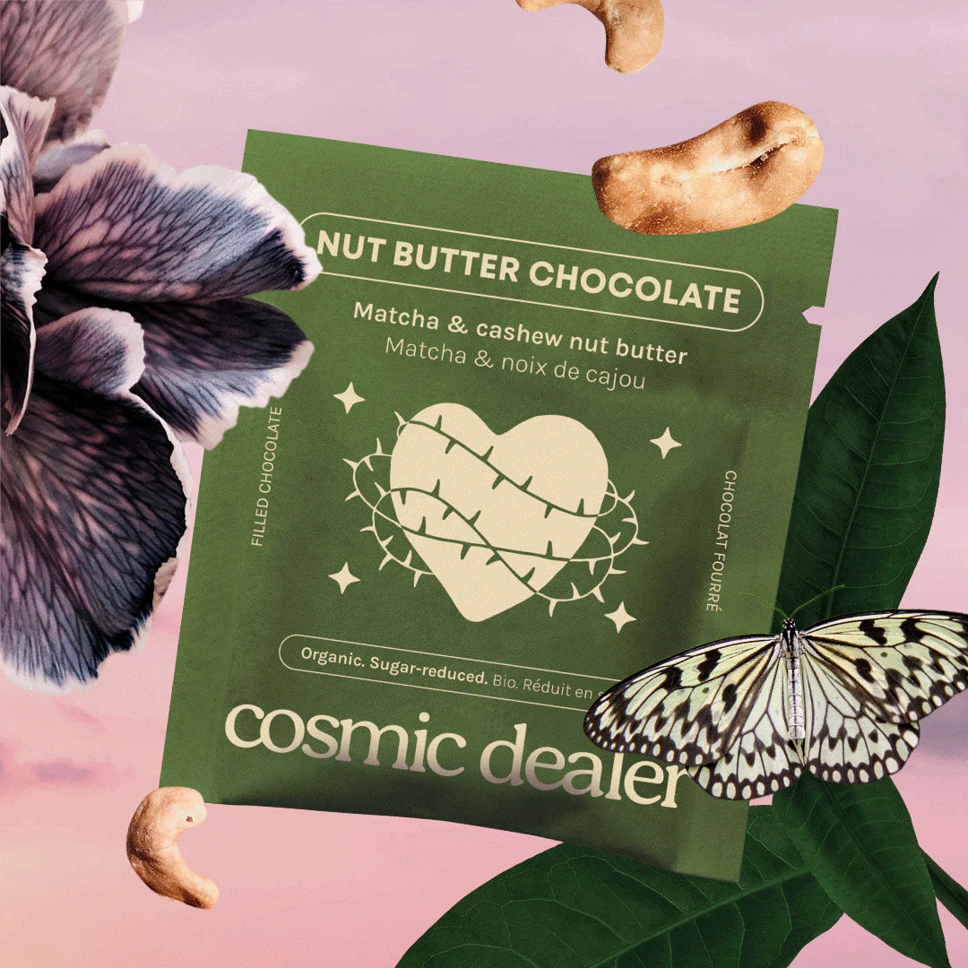 Matcha & Cashew Nut Butter Chocolate 20g