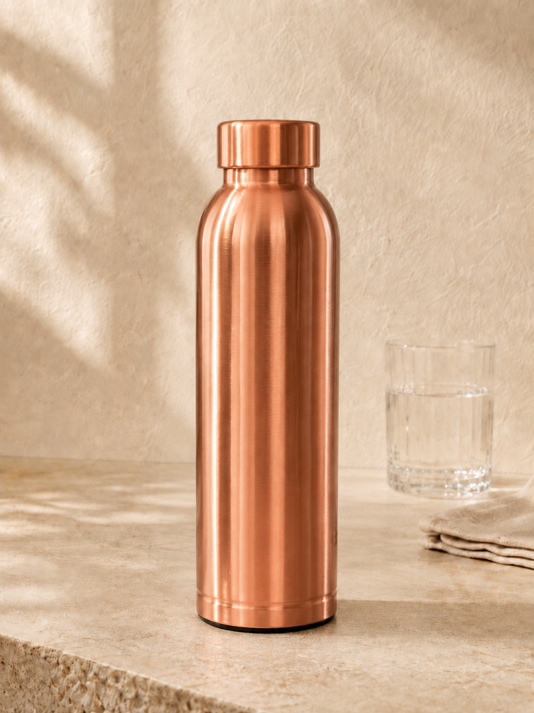 Kopparflaska Matt Borstad 1000 ml