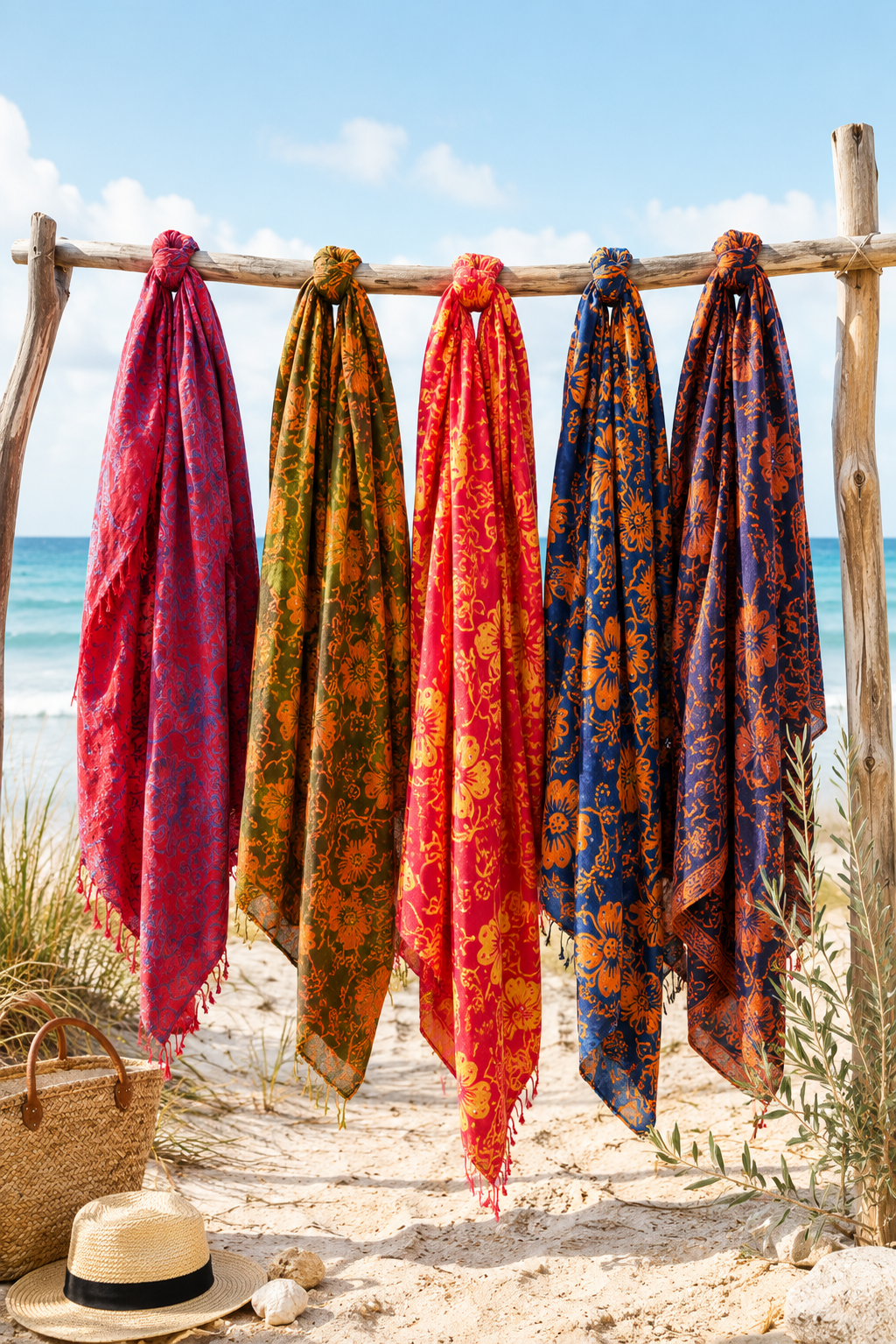Orchids Bali Sarong