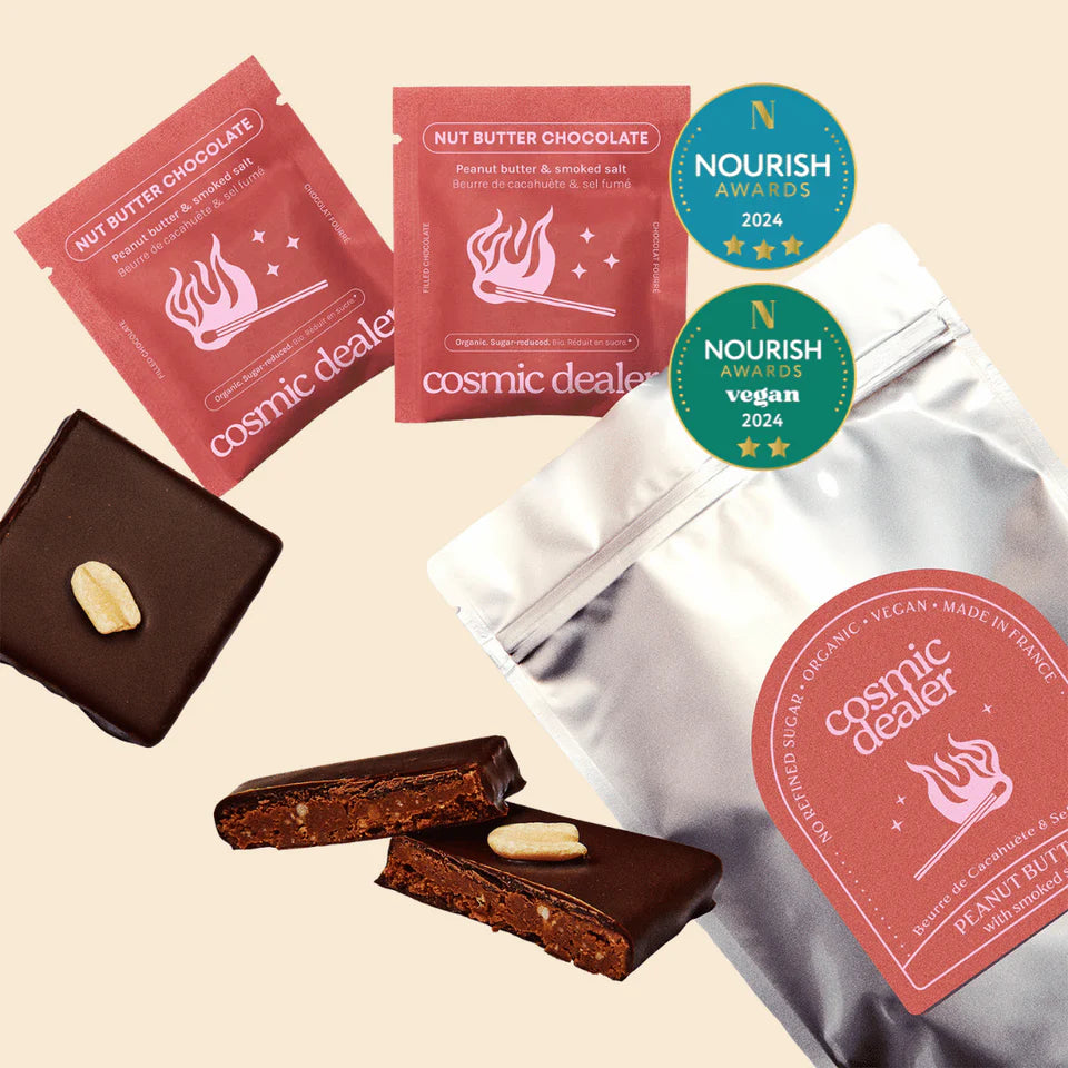 Peanut Butter & Smoked Salt Nut Butter Chocolate 20g