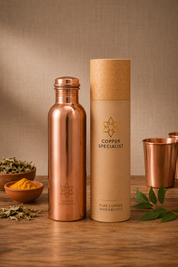 Premium Edition Kopparflaska 900 ml – Extra Tung