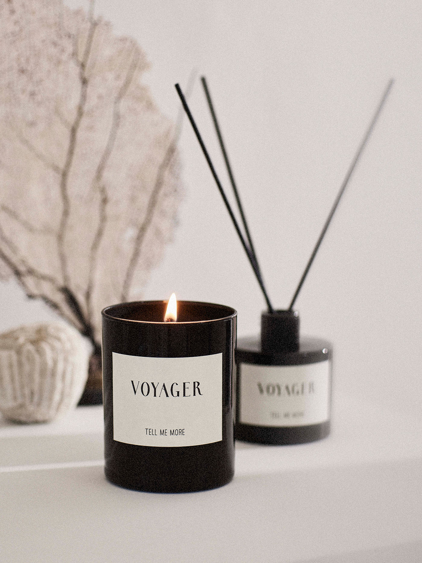 Voyager scented candle