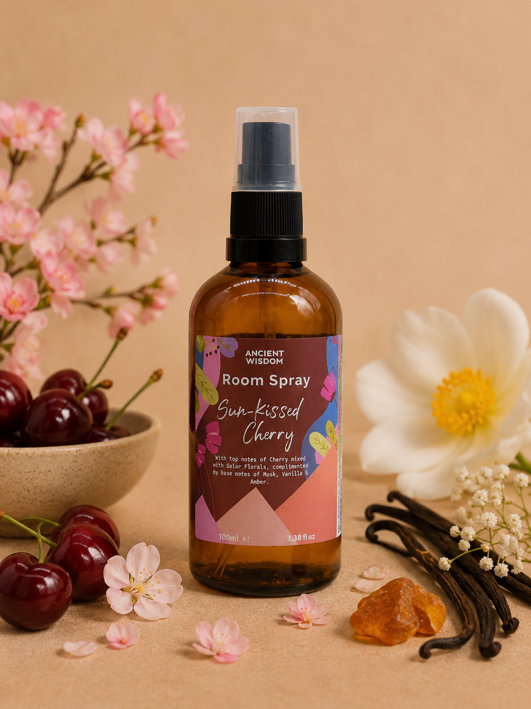 Summer Room Spray - Sun-Kissed Cherry 100ml
