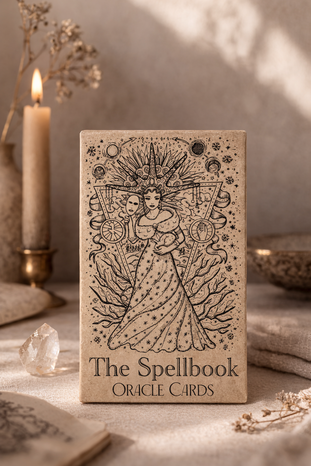 The Spellbook Oracle Cards – Mystiska Orakelkort