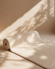 Yogamatta Ull Premium Wool Mat Natural 75x200 cm Bodhi