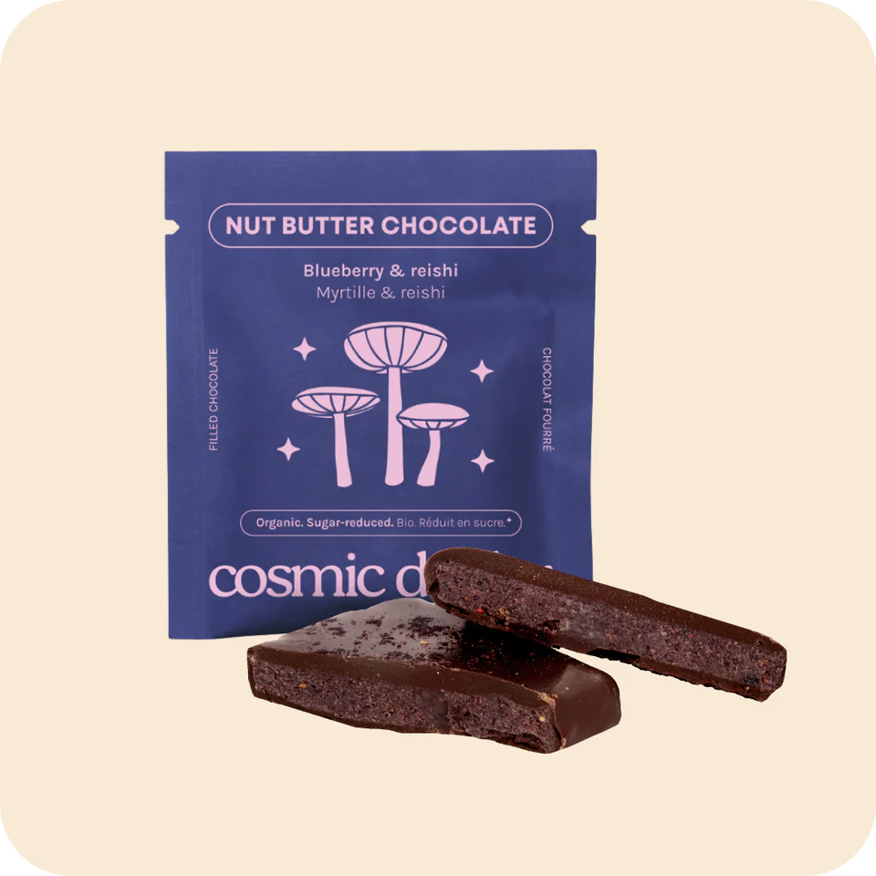 Wild Blueberry & Reishi Nut Butter Chocholate 20g