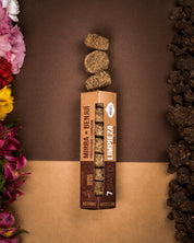 Myrrh &amp; Bensoe Bombita incense balls Sagrada Madre
