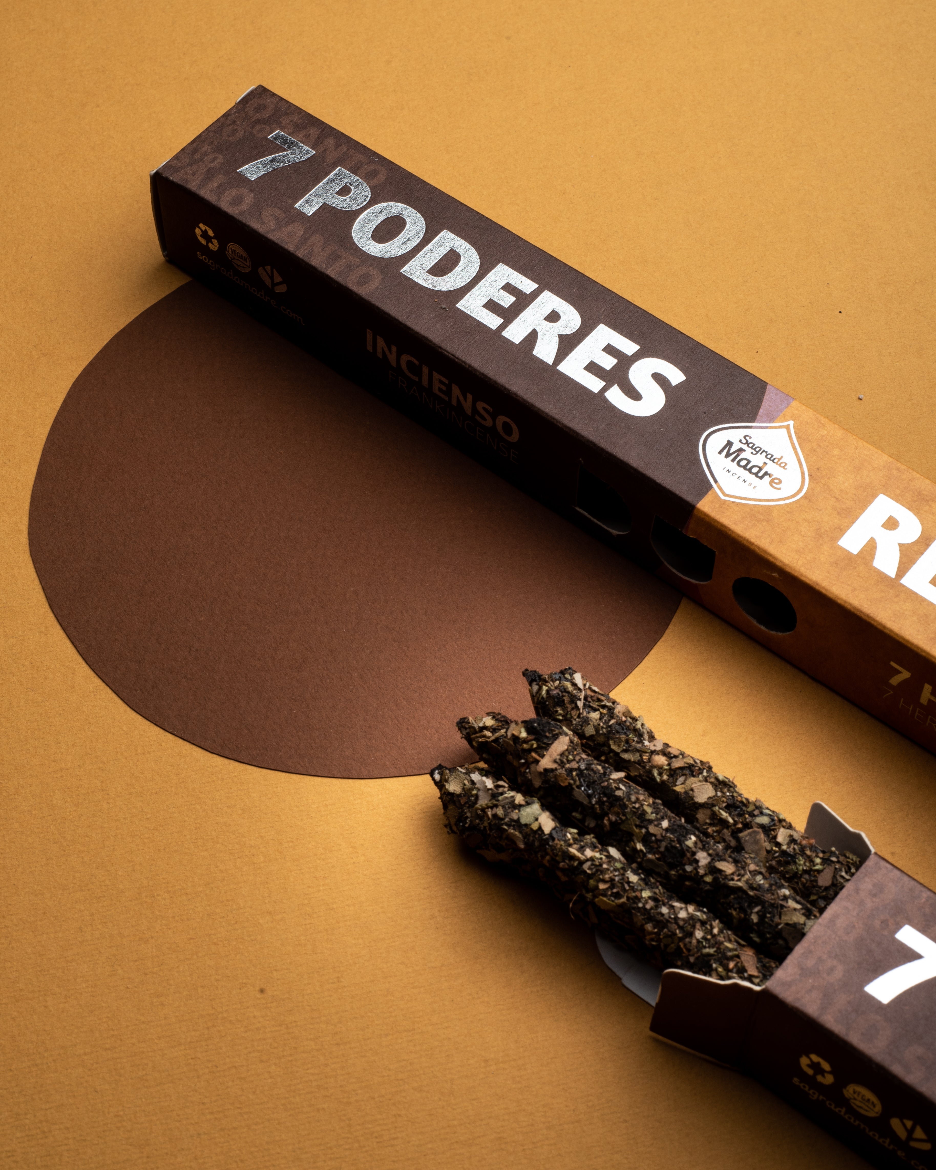 Duo Frankincense & 7 örter rökelsestickor - Sagrada Madre