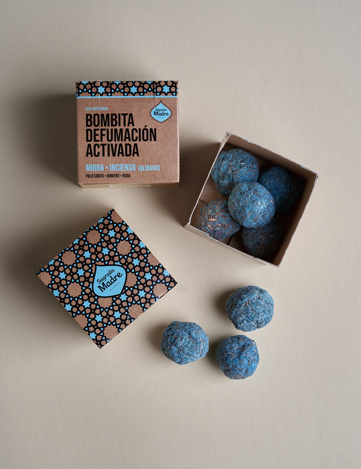 Frankincense & Myrra Bombita rökelse - Sagrada Madre