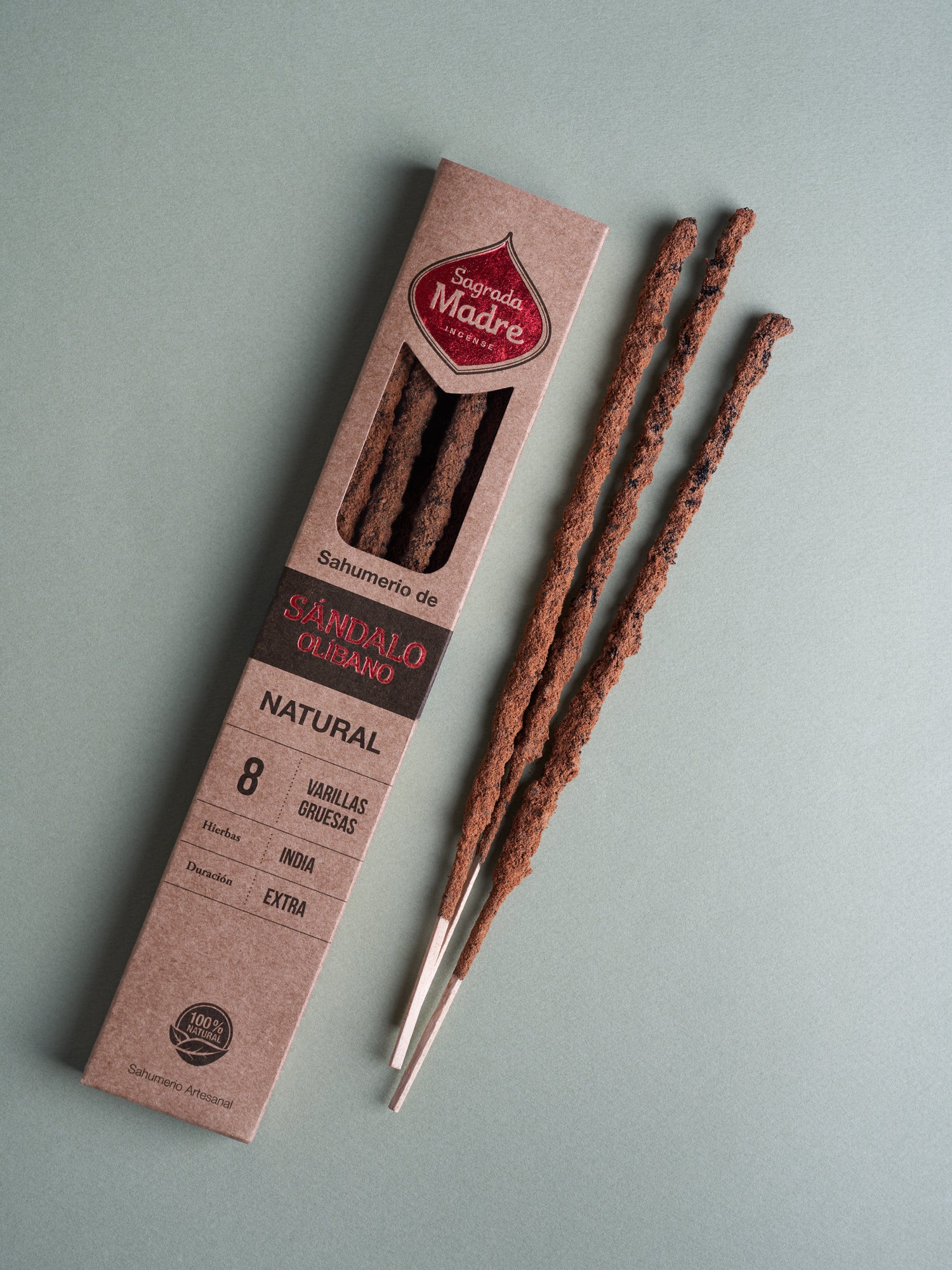 Sandelträ & Frankincense rökelsestickor - Sagrada Madre