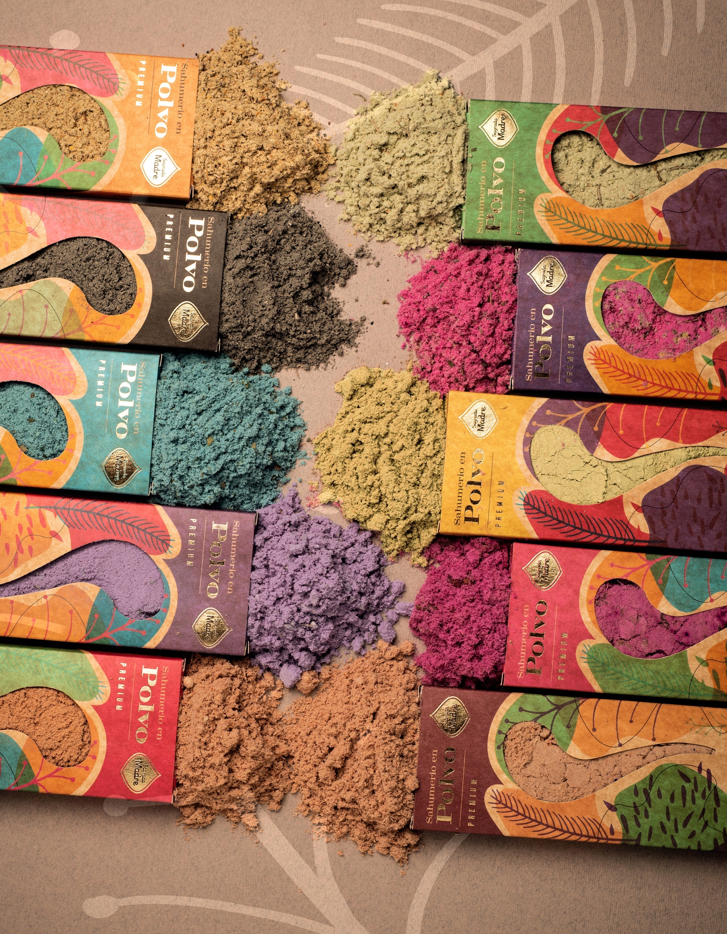 Incense powder collection - Sagrada Madre